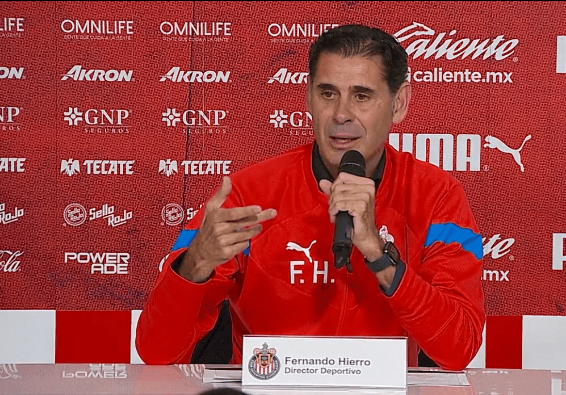 Lee más sobre el artículo Liga MX: Fernando Hierro y sus frases durante su presentación con  Chivas