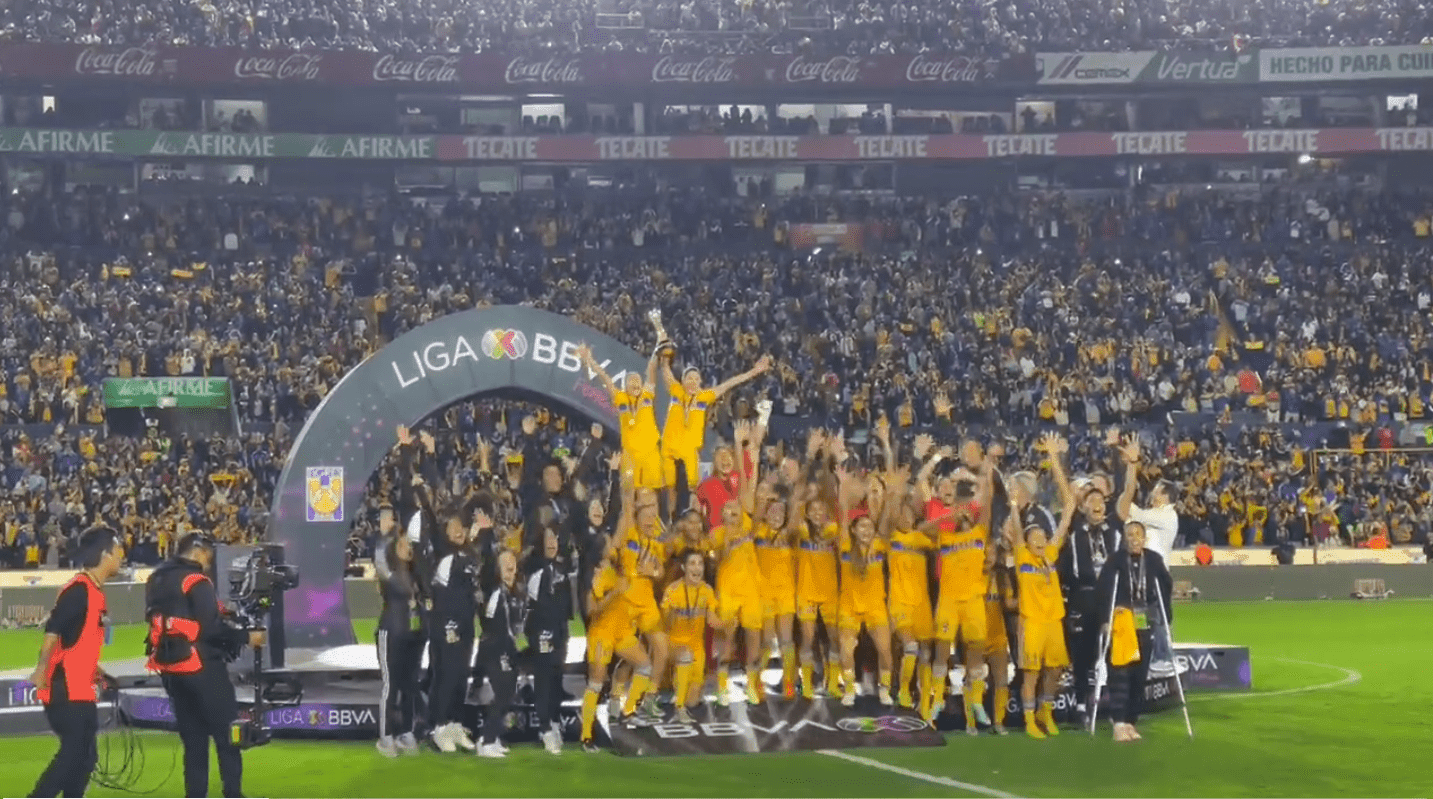 Tigres Femenil, campeonas de la Liga Mx tras vencer al América