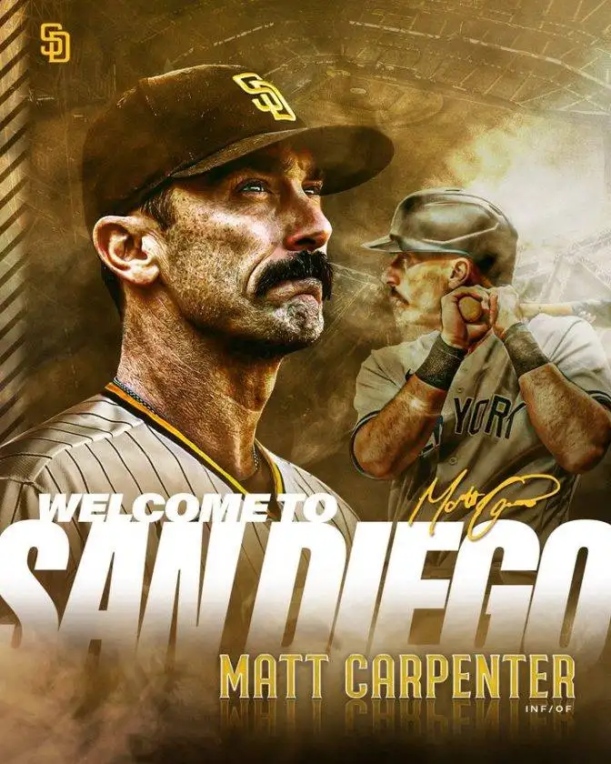 MLB: Matt Carpenter firmó con los San Diego Padres por un año