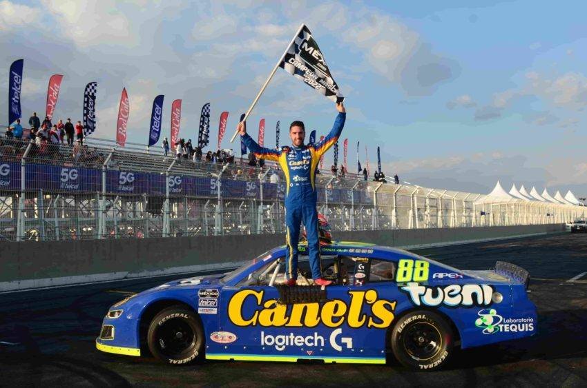 Rubén García Jr., campeón de NASCAR México 2022