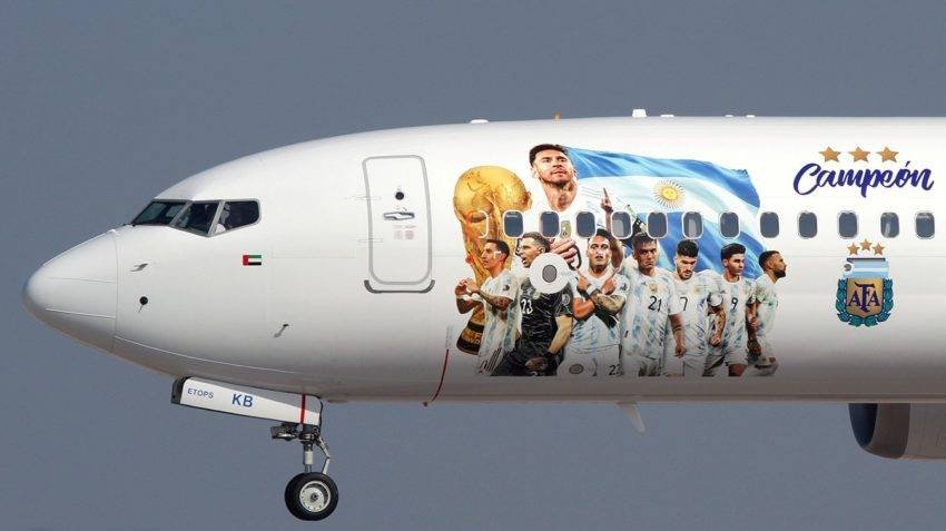 Llega hasta el cielo el título de Messi y Argentina