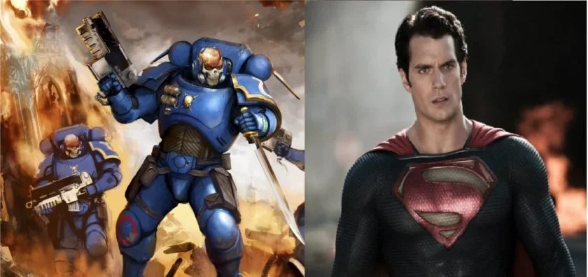 Henry Cavill cambió a Superman por Warhammer 40k