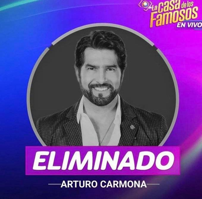 Arturo Carmona eliminado de La Casa de los Famosos 