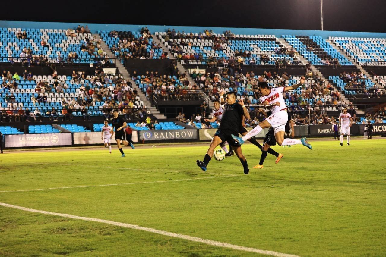 Cancún FC derrota 3-2 a Mineros y lo relega al puesto 12 de la tabla