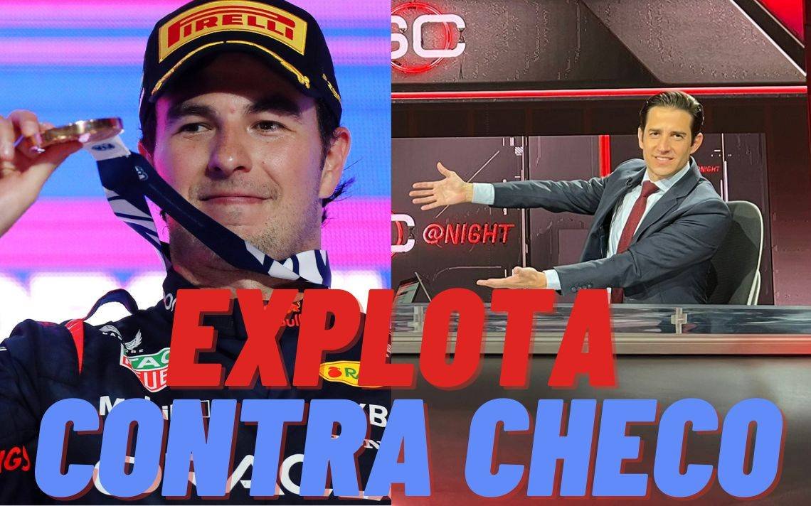 COMENTARISTA de ESPN explota contra CHECO PÉREZ