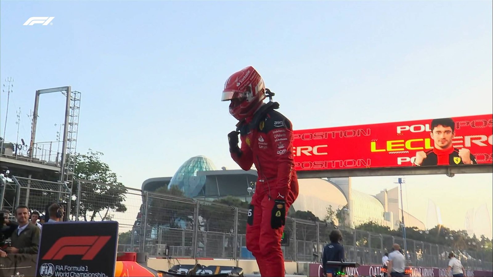 Lee más sobre el artículo Ferrari está de regreso, Leclerc se lleva la pole position en Bakú