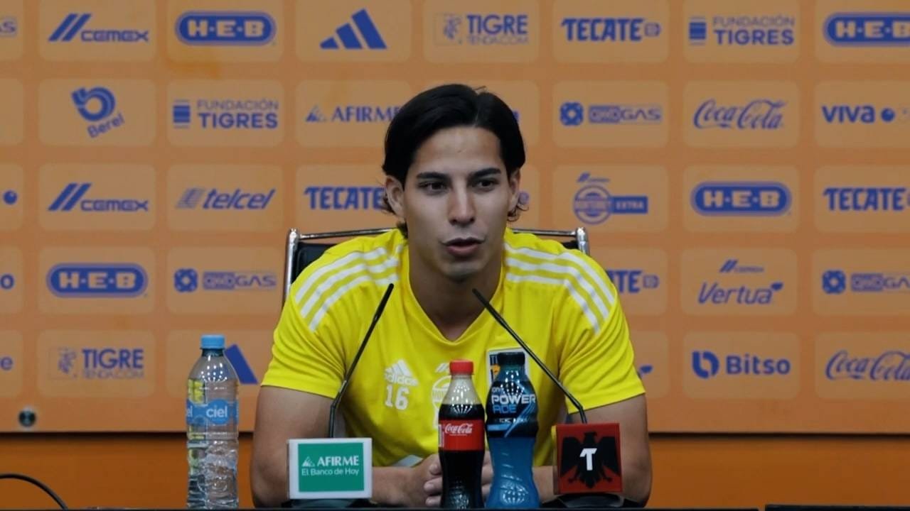 Diego Lainez habló previo al juego de ida ante Rayados.