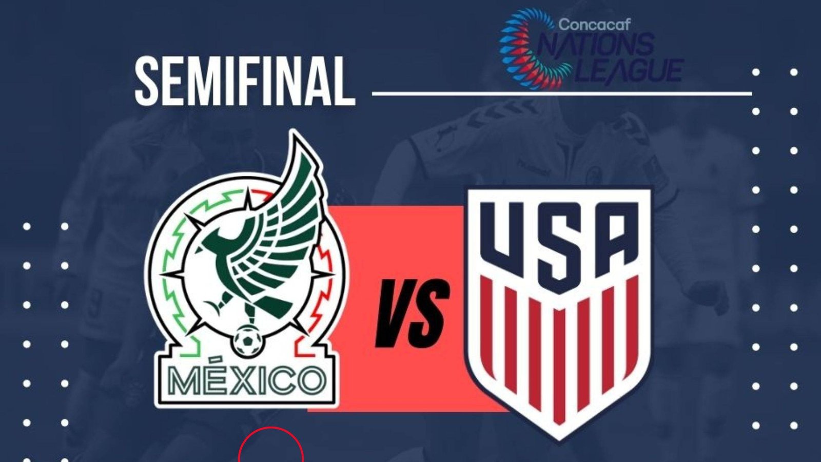 México vs Estados Unidos minuto a minuto