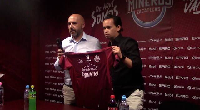 Nacho Castro nuevo director técnico de los Mineros de Zacatecas.