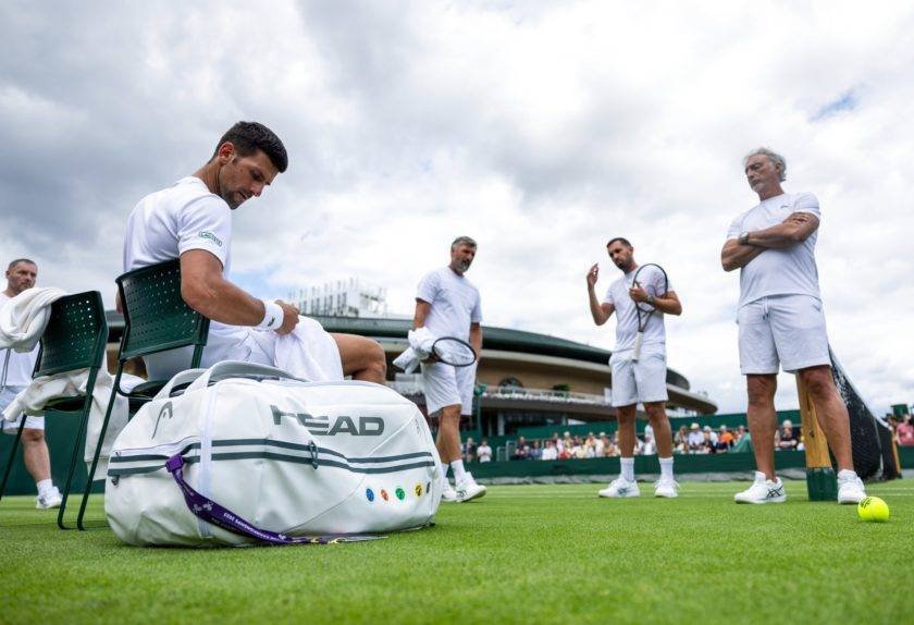 Novak Djokovic es el gran favorito en Wimbledon 2023. 