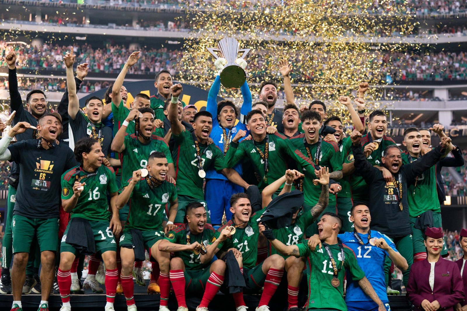 México se coronó campeón de la Copa Oro 2023.