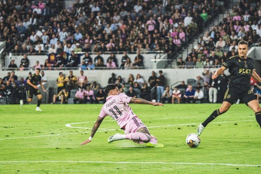 Facundo Farías marcó el primer gol en la victoria del Inter Miami.