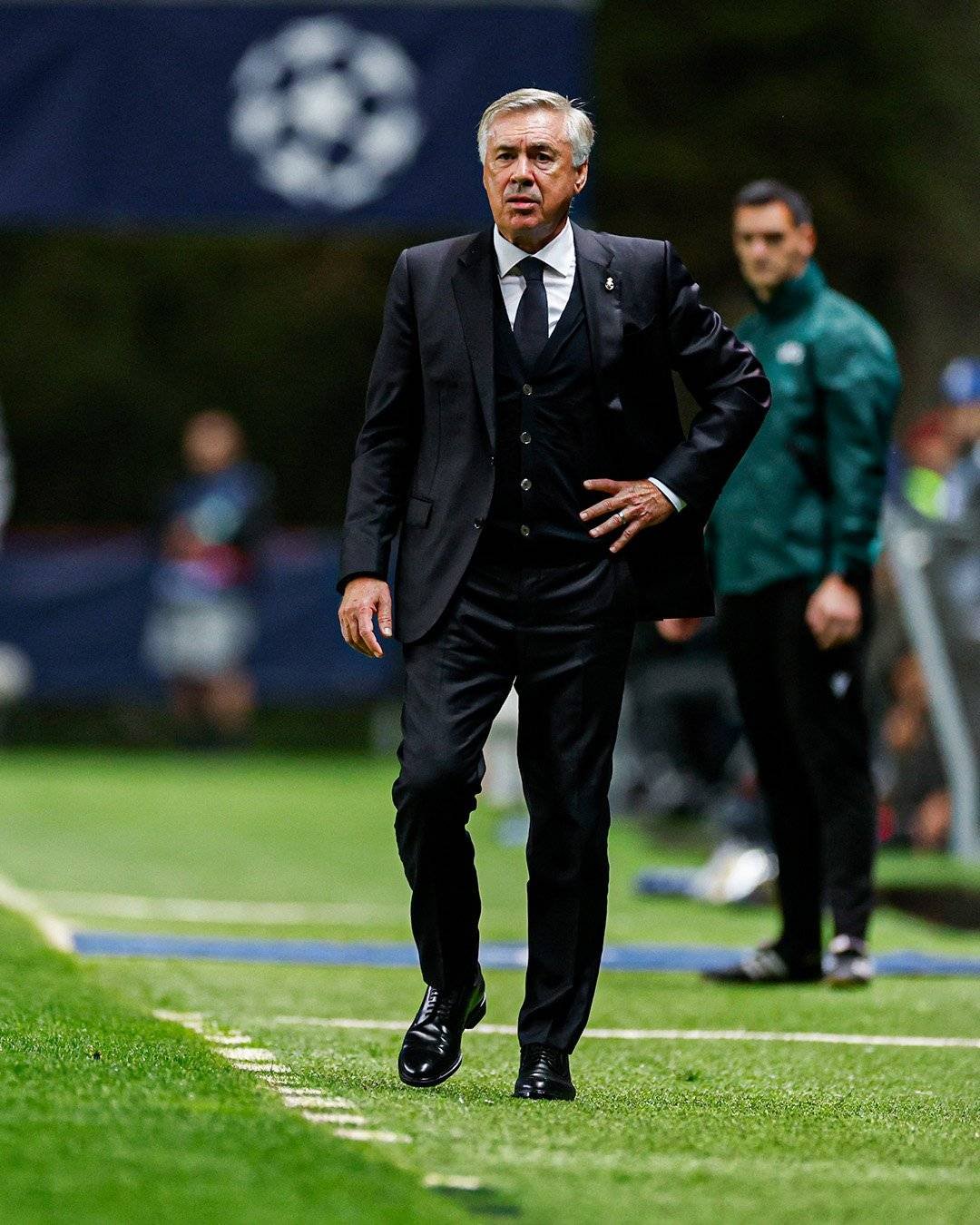 Carlo Ancelotti, entrenador del Real Madrid.