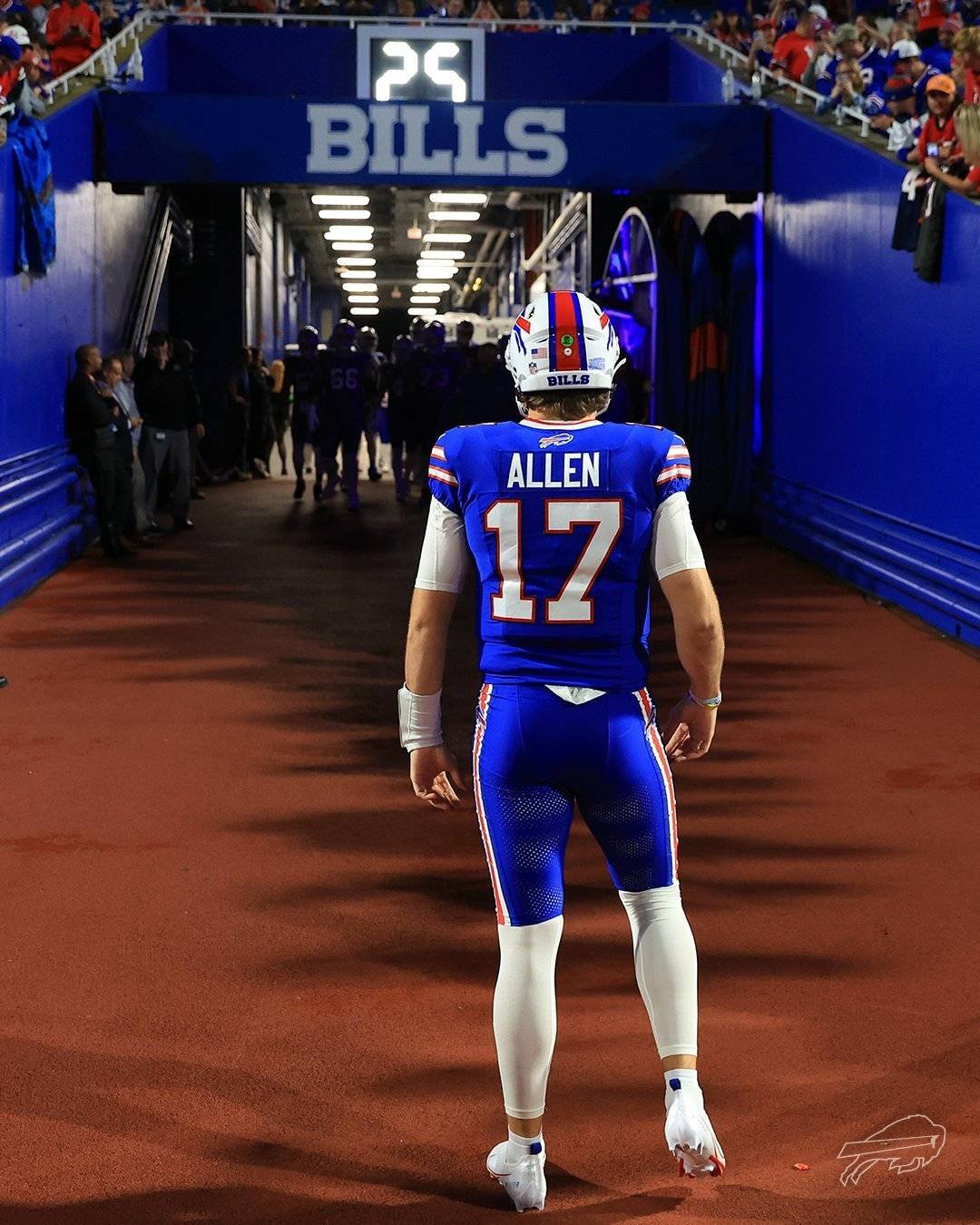 Josh Allen lanzó para más de 300 yardas con 2 anotaciones. (Bills).