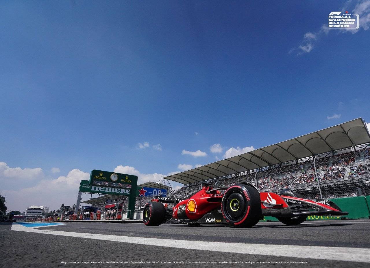 Ferrari hizo el 1-2 en la calificación.