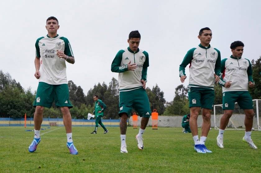 La Selección Mexicana Sub 23 lista para el debut ante Chile. 