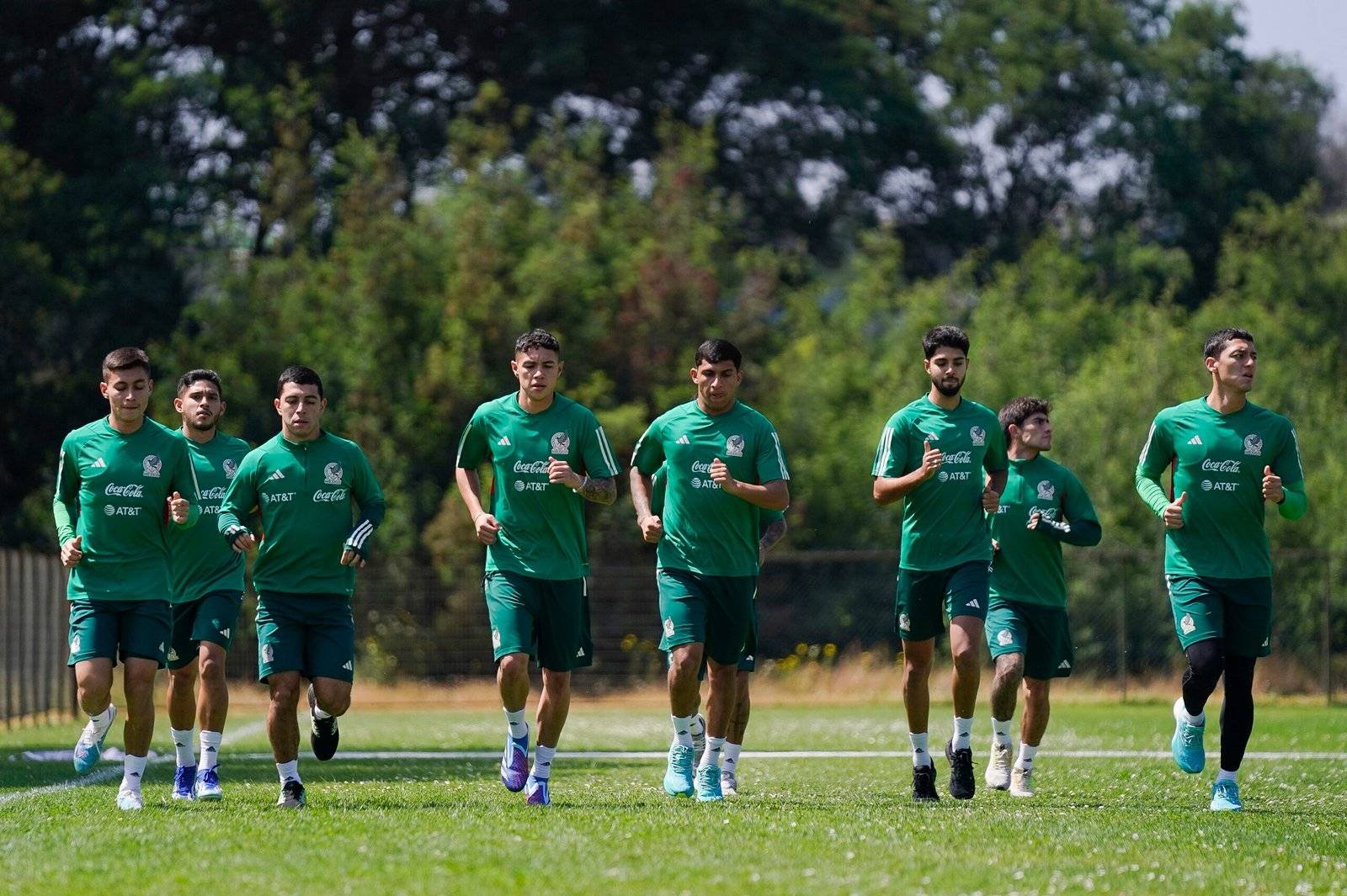 La Selección Mexicana volvió a los entrenamientos