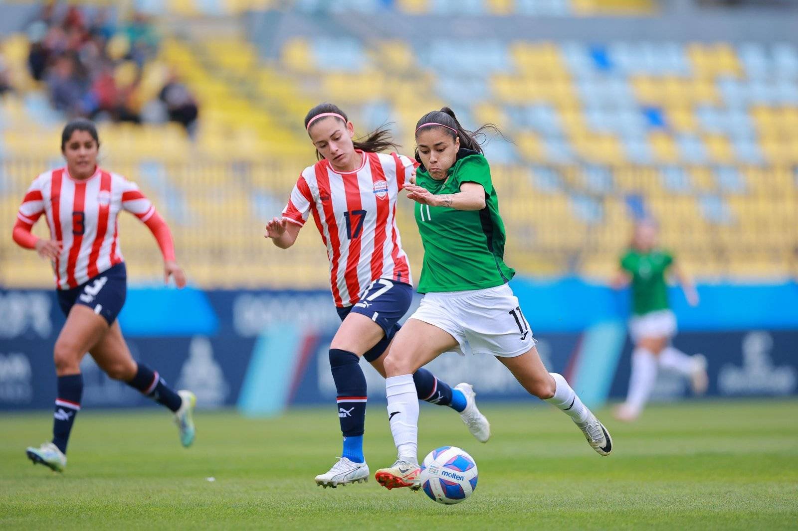 Lee más sobre el artículo La Selección Nacional Femenil de México golea 4-1 a Paraguay y avanza como líder de grupo