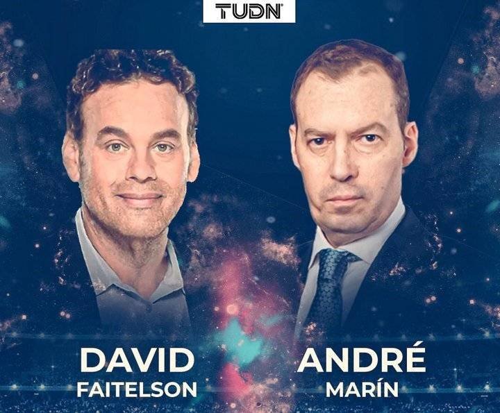 David Faitelson y André Marín.