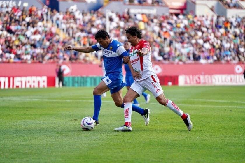 Da Trezeguet triunfo a equipo de estrellas sobre Leyendas del Necaxa