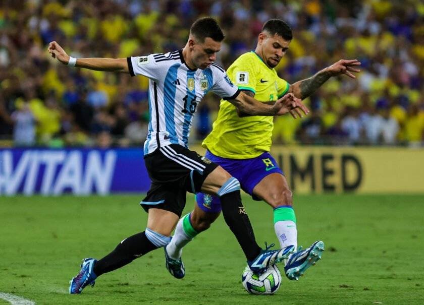 Argentina derrotó 1-0 a Brasil.