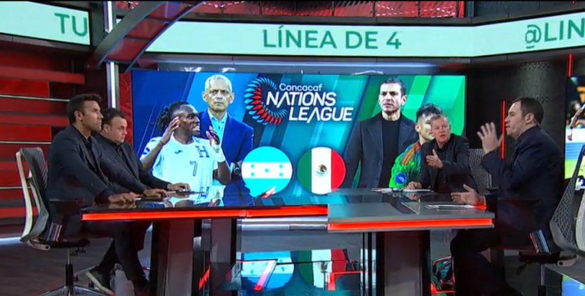 André Marín y David Faitelson se sumaron a Línea de 4. 