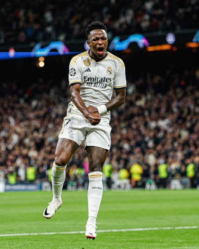 VINICIUS JR. volvió a marcar para el Real Madrid. 