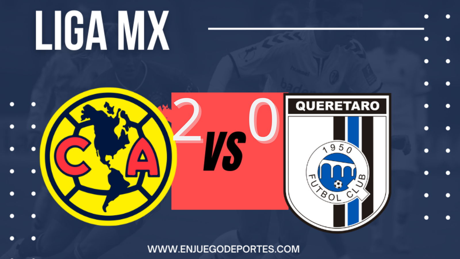 América vs Querétaro EN VIVO Minuto a Minuto