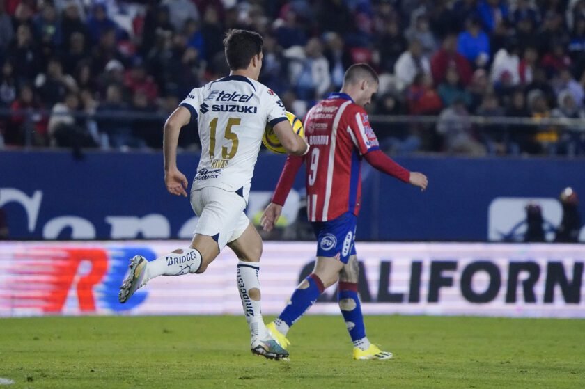 Atlético San Luis golea 3-1 a Pumas