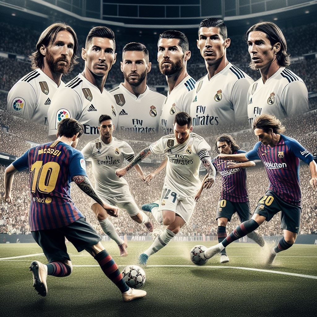 Real Madrid vs Barcelona en Títulos Ganados