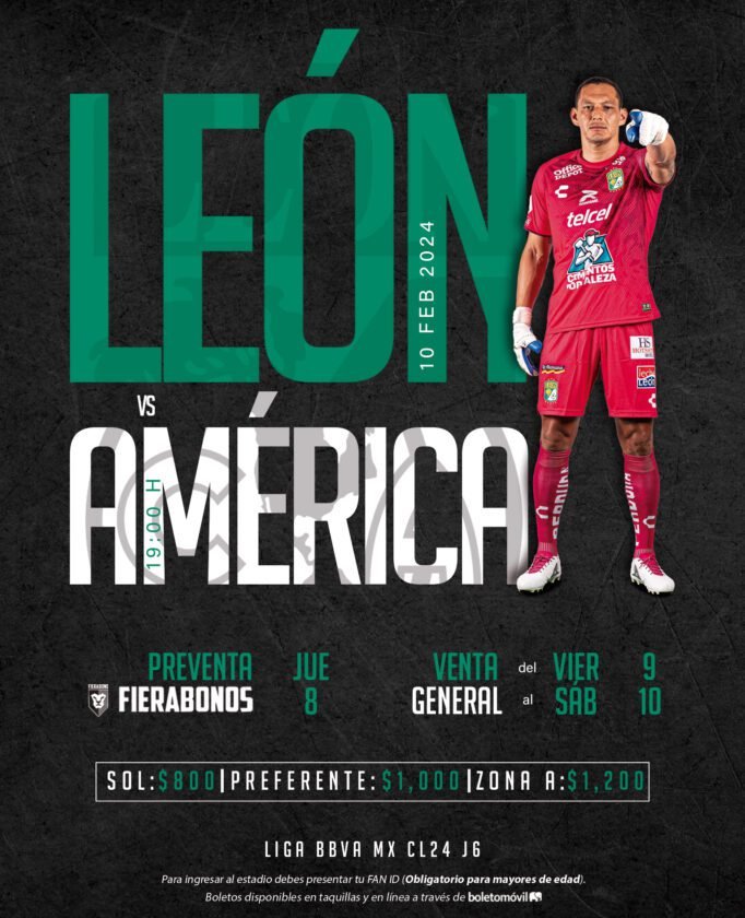 León vs América esto costarán los boletos