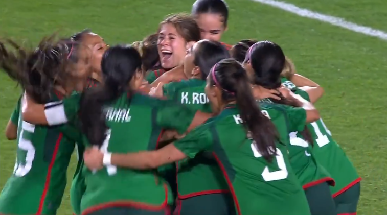 México vence 2-0 a Estados Unidos en la Copa Oro Femenil