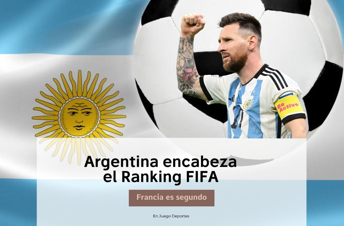 Argentina continúa al frente del Ranking FIFA