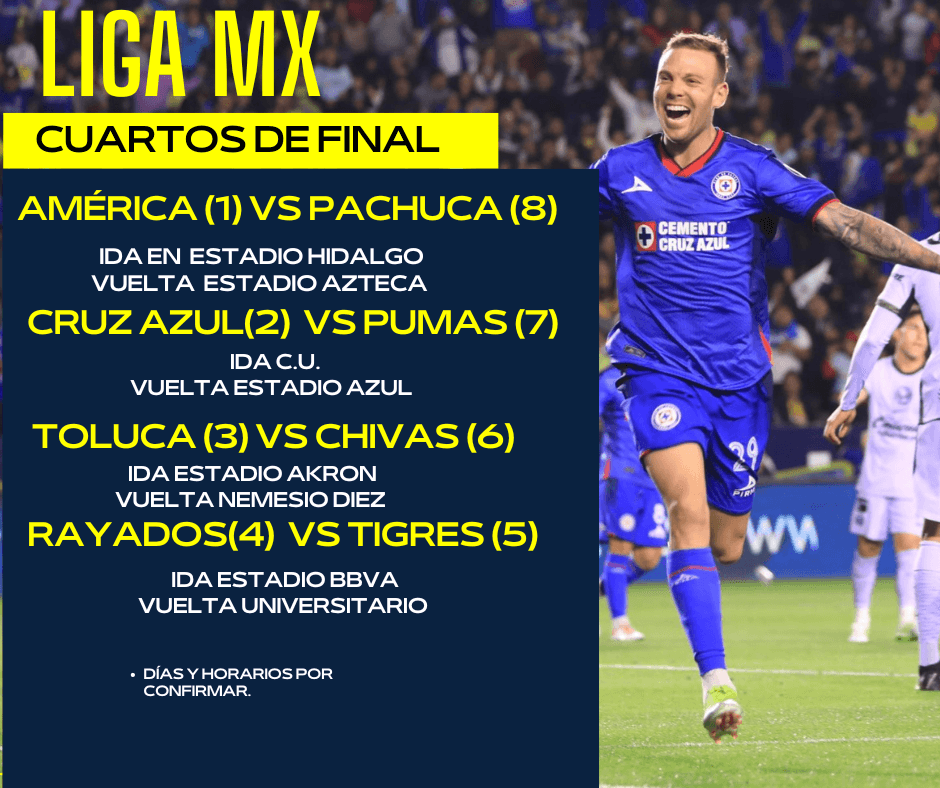 Pachuca vence al Necaxa y enfrentar al Cruz Azul en la Liguilla