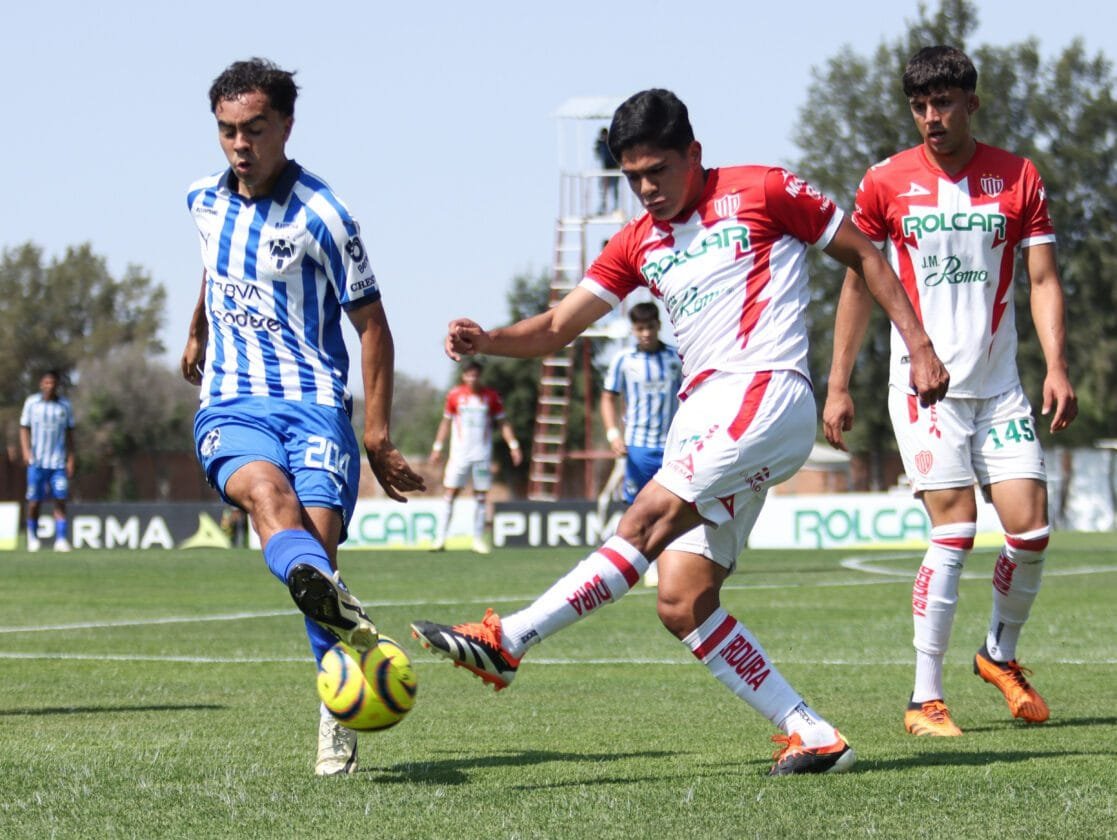 Necaxa Sub 18 arrasan en la semifinal de ida frente a Monterrey