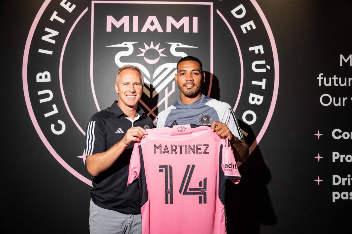 David Martínez ficha por Inter Miami. 