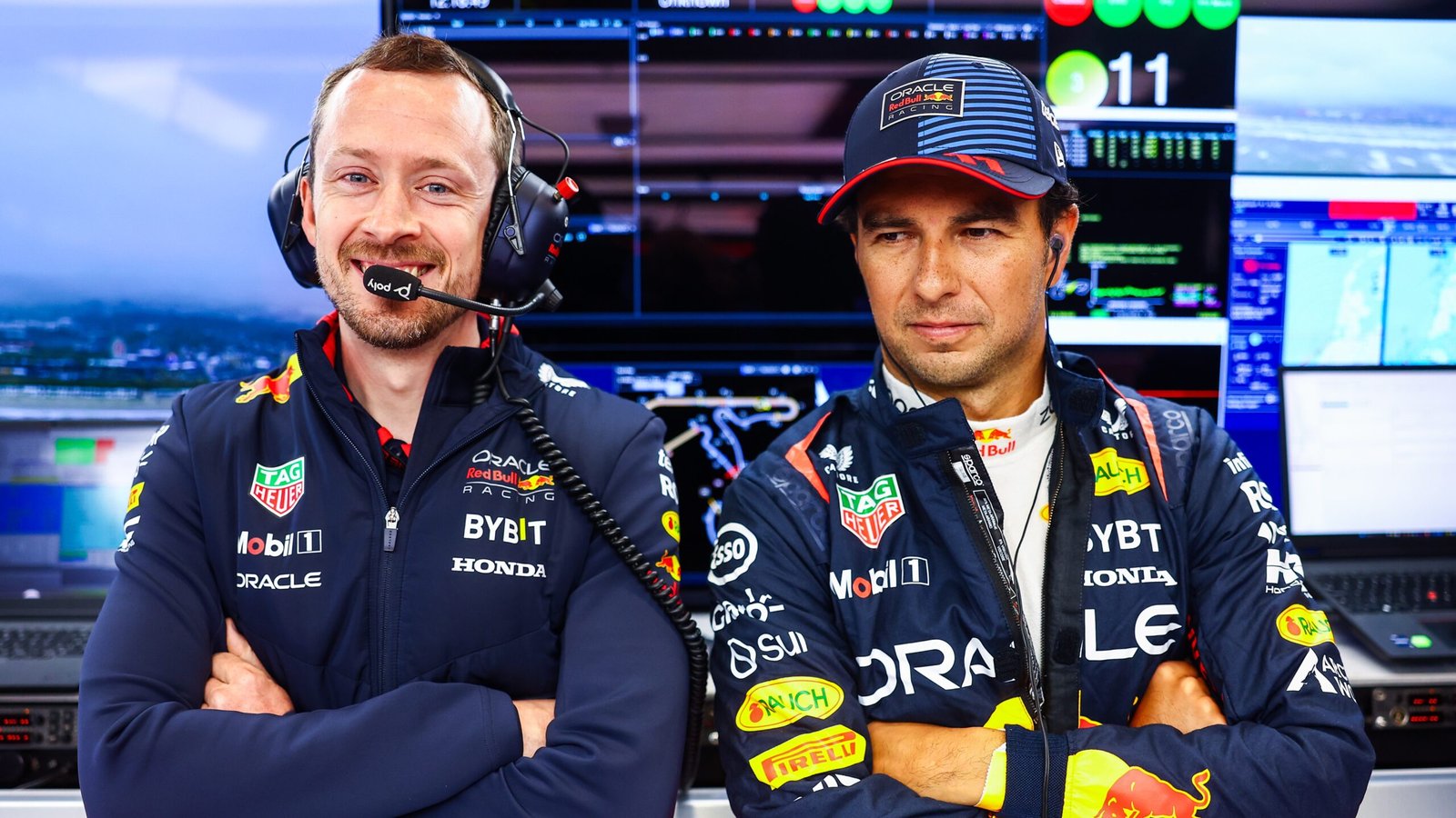 Checo Pérez lejos de los líderes en el FP2 del Gran Premio de Países Bajos F1