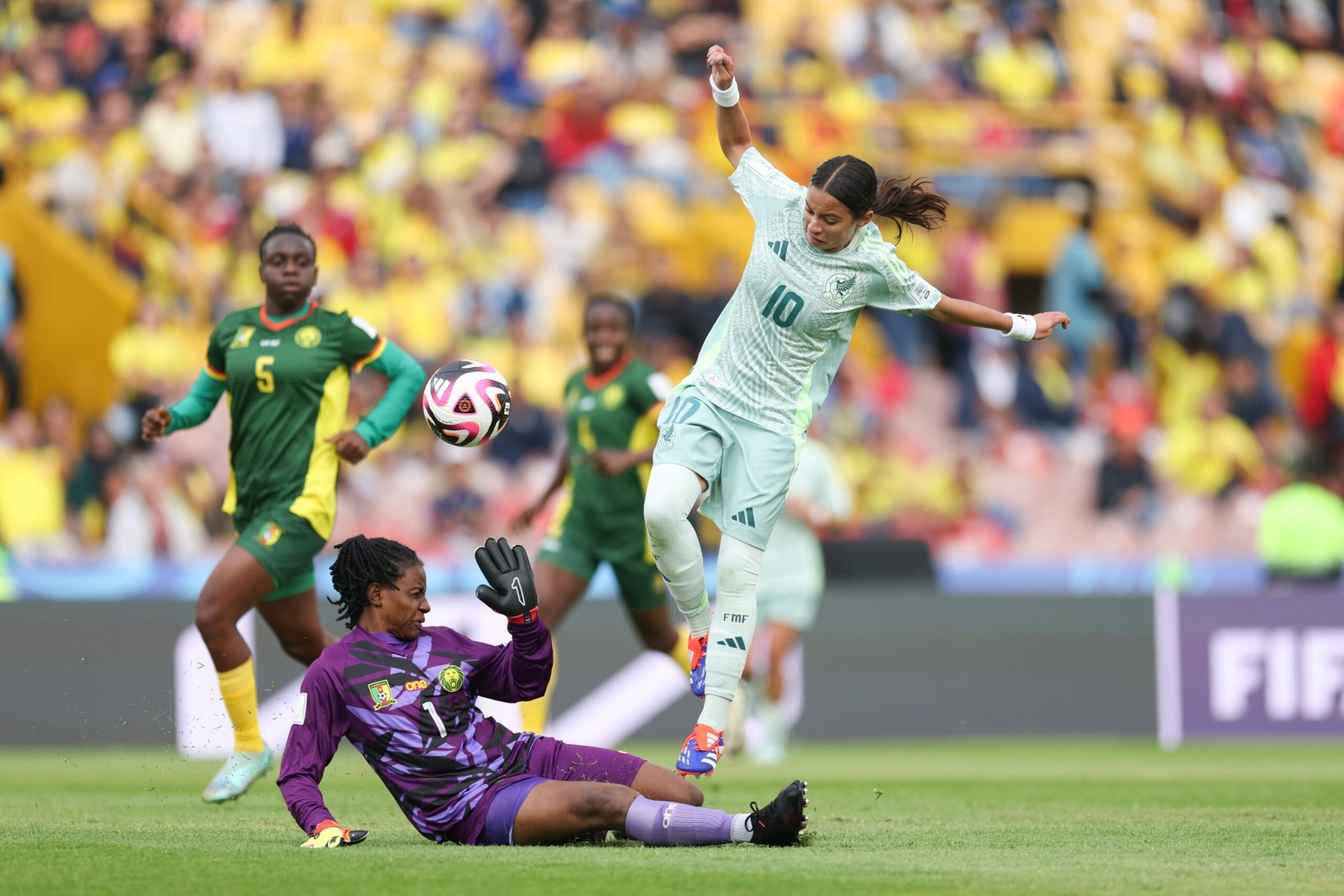 Selección Mexicana: México 1 Camerún 2 en el Mundial Femenil Sub-20.