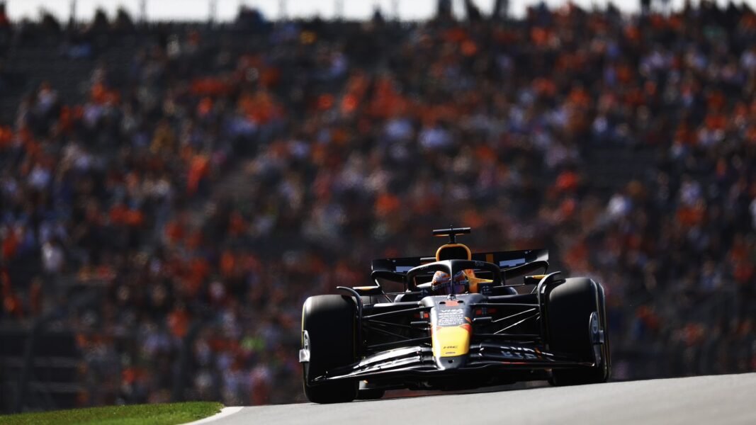 Checo Pérez lejos de los líderes en el FP2 del Gran Premio de Países Bajos F1