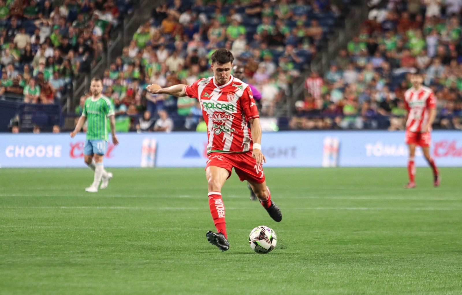 Leagues Cup: Necaxa doblega 3-1 a Seattle Sounders y avanza en un notable resultado