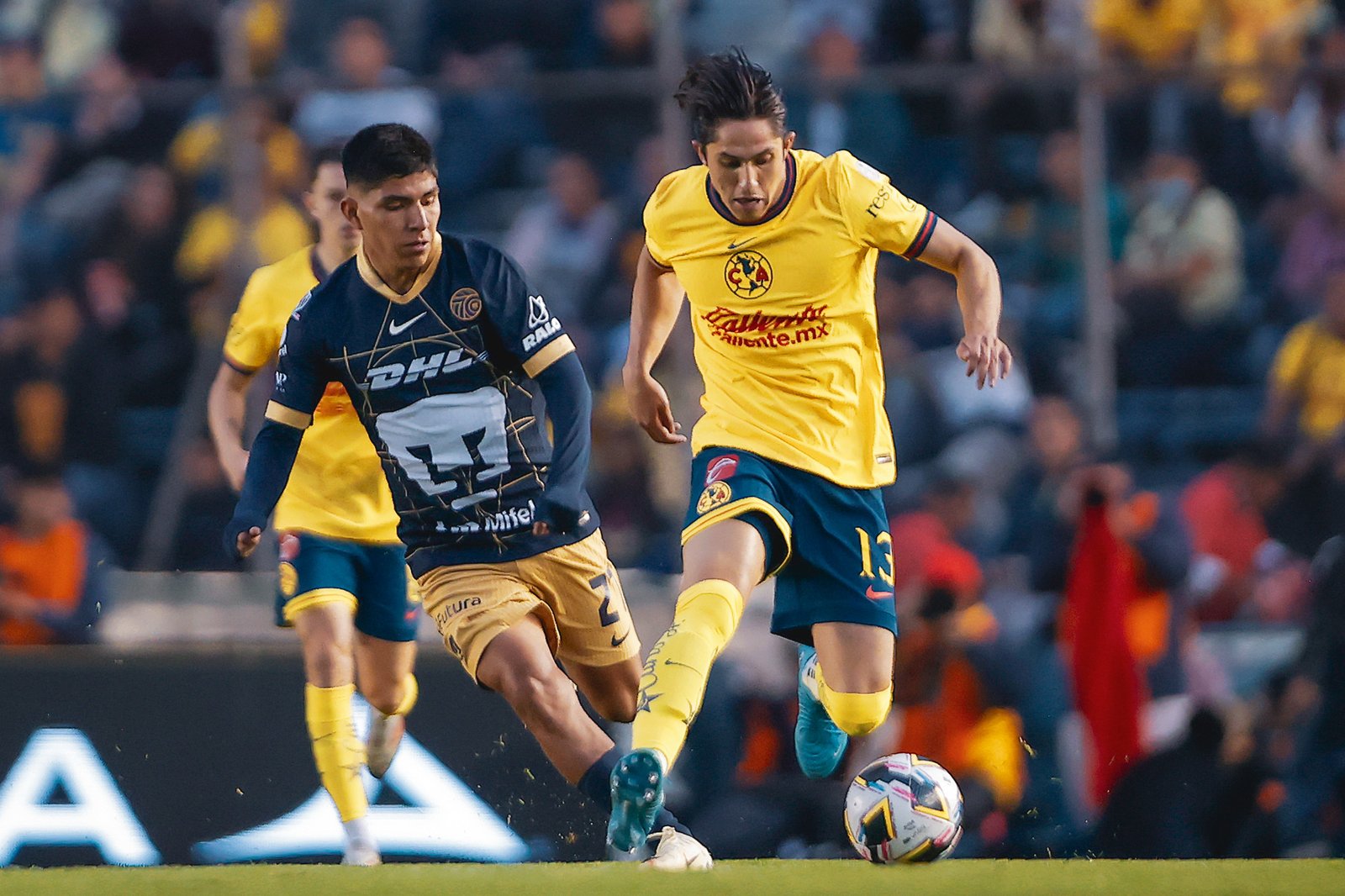 Pumas venció 1-0 al América.