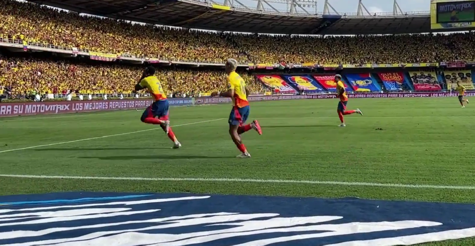 Colombia venció a Argentina.