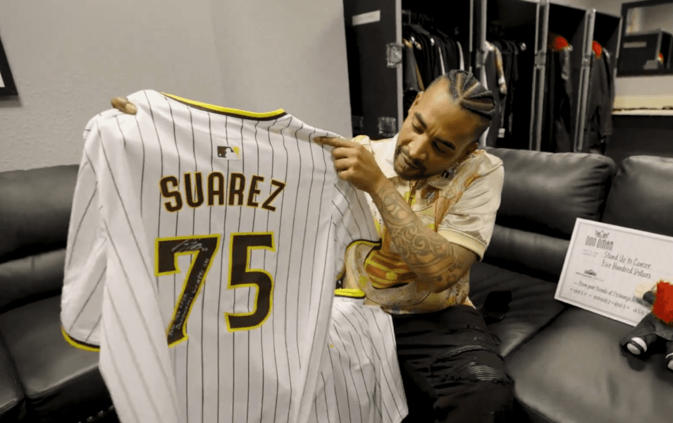 MLB: Don Omar reacciona a homenaje de Robert Suárez