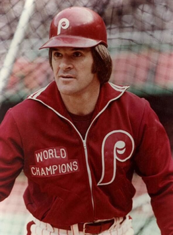 Pete Rose uno de los mejores jugadores de la historia del béisbol. 