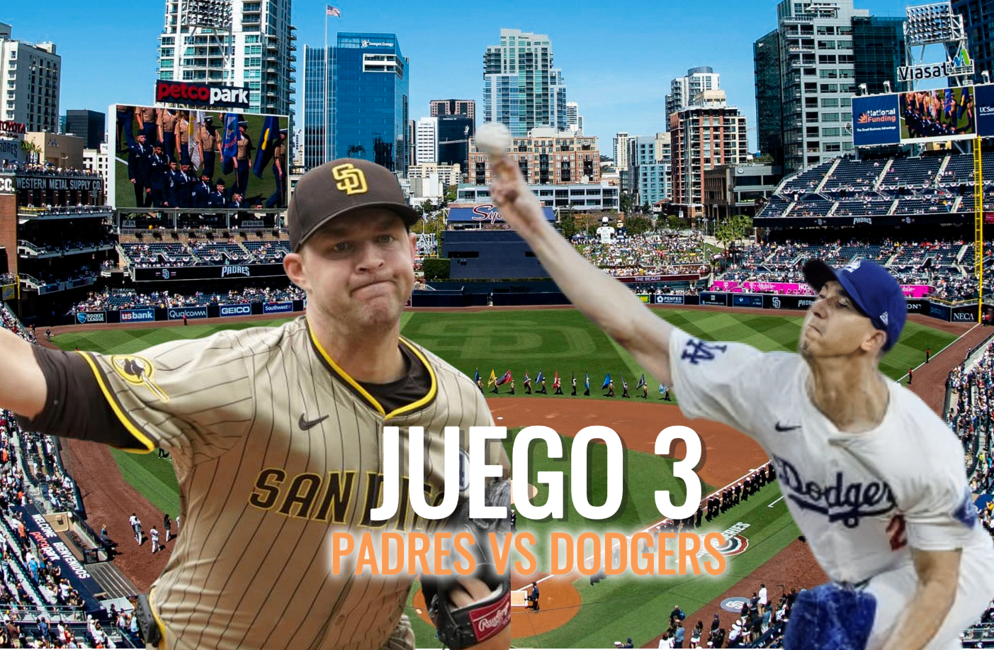 Padres vs Dodgers Juego 3, horario y canal