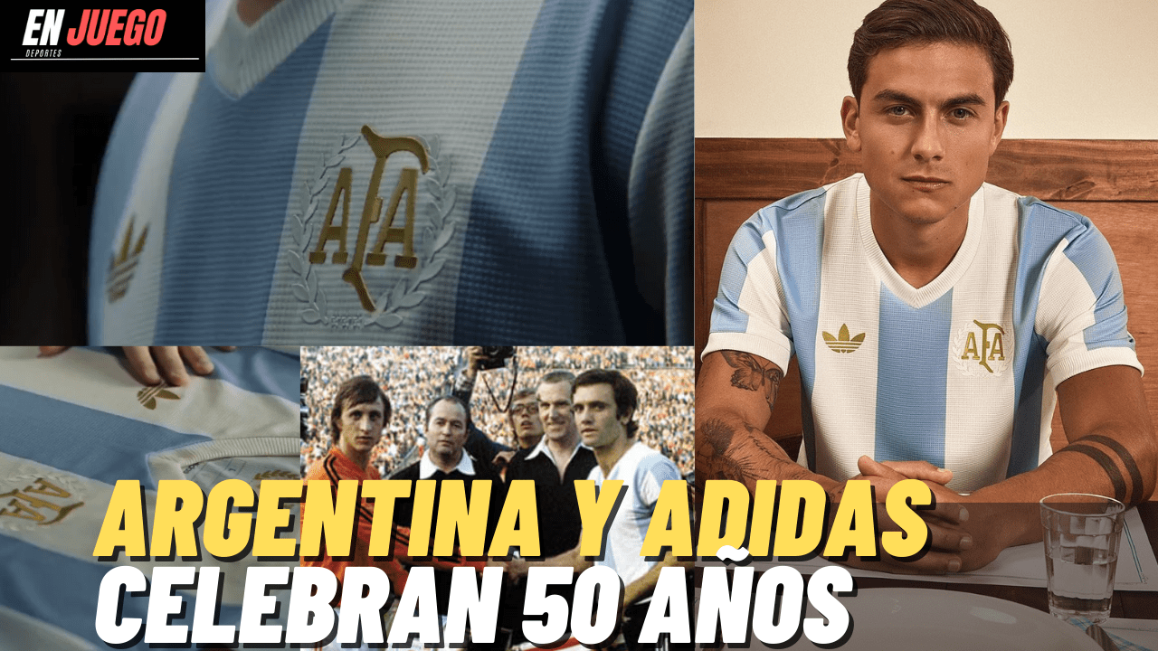 ARGENTINA y su jersey conmemorativo.