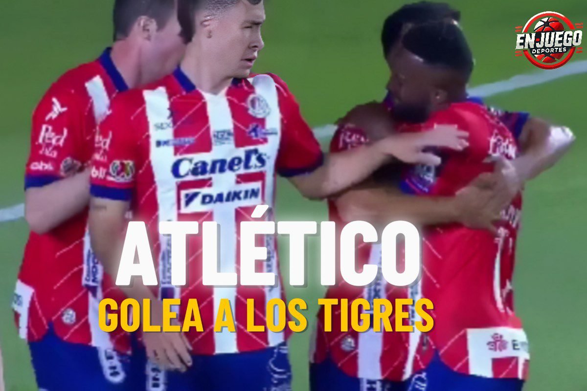 Atlético San Luis Golea 3-0 a Tigres en la Ida de los Cuartos de Final de la Liga MX