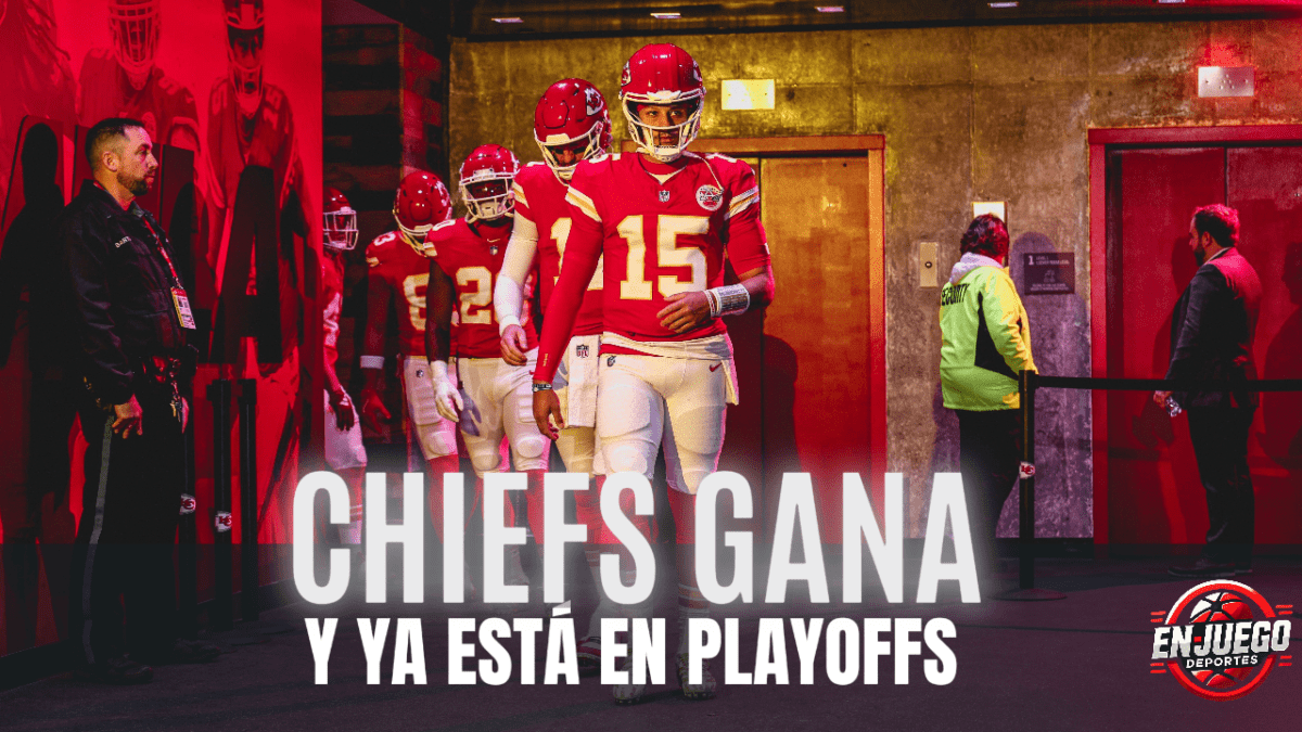 Los Chiefs vencieron a los Raiders y ya están en playoffs.