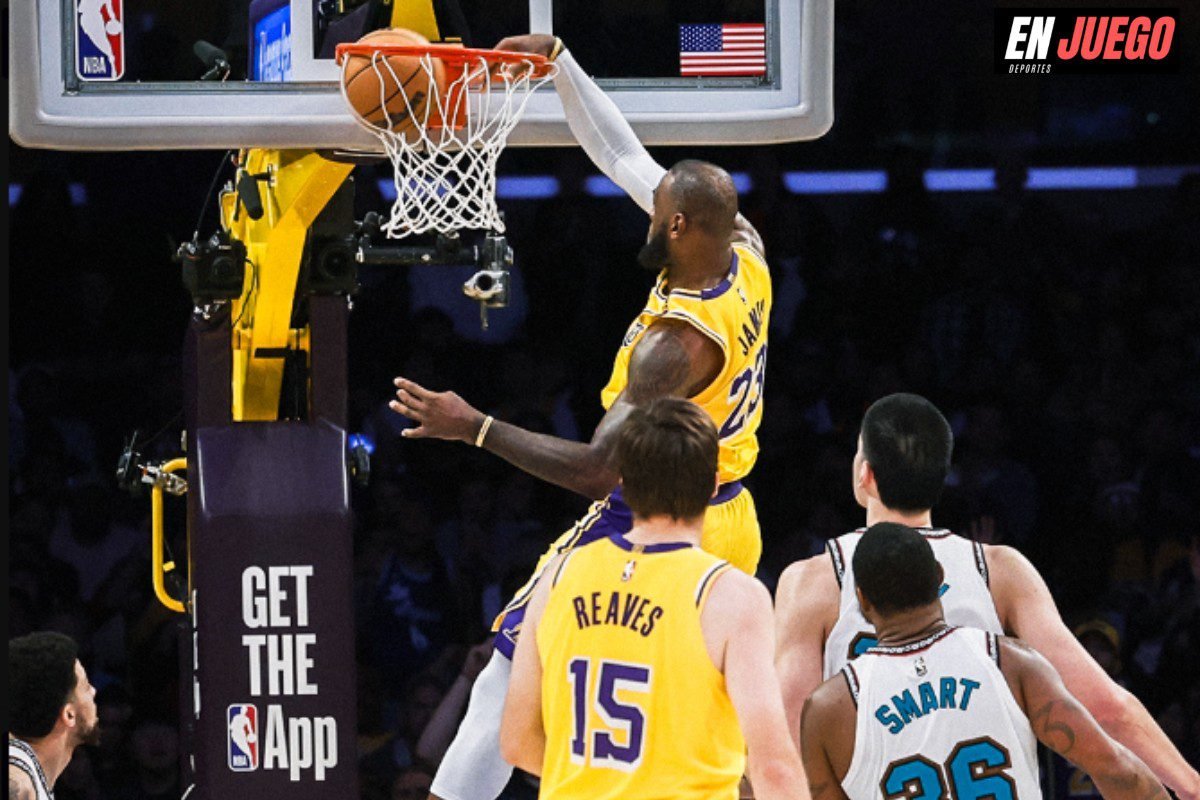 Lee más sobre el artículo LeBron Impresionante en la Victoria de los Lakers vs Grizzlies