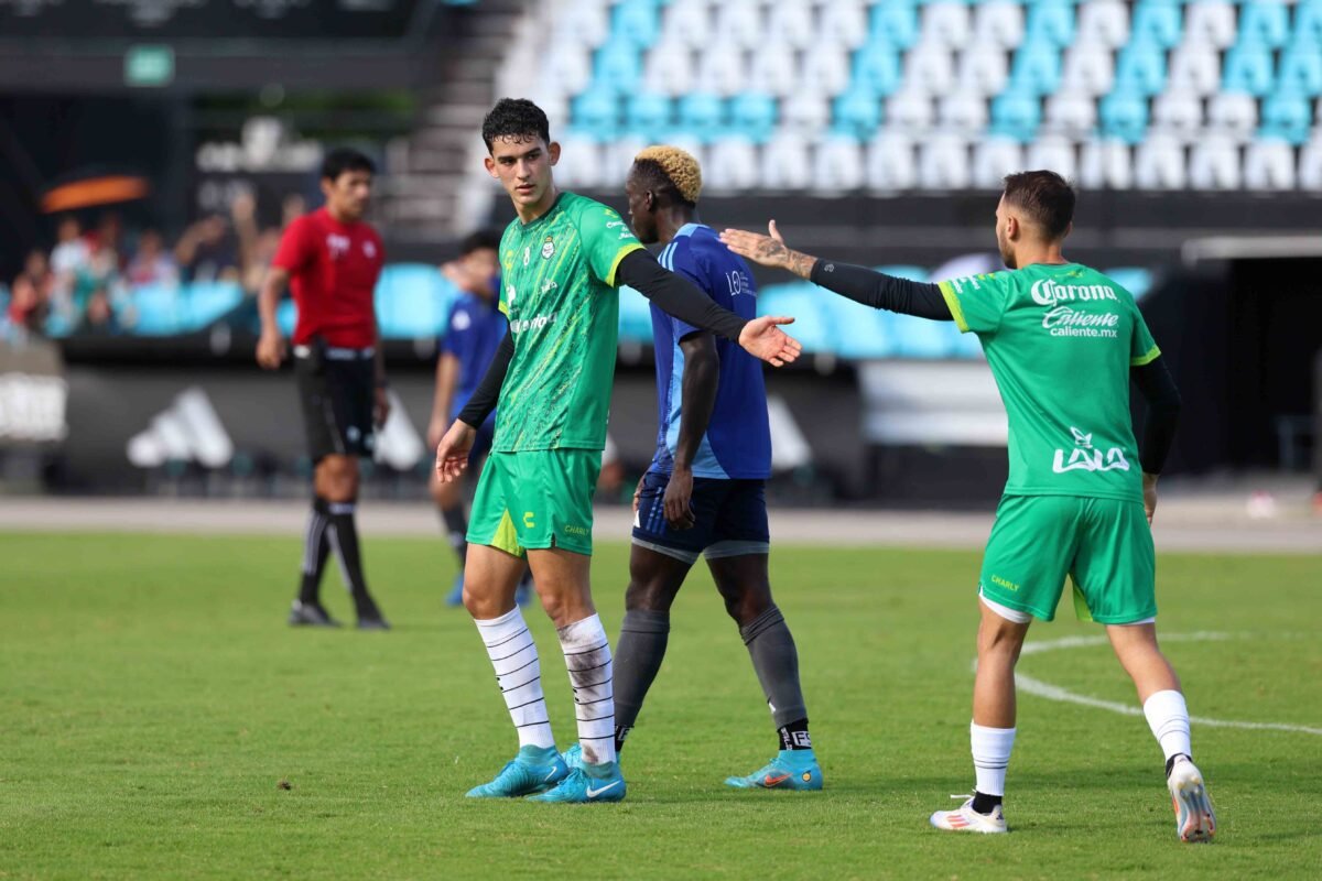 Santos Laguna golea 5-1 al Cancún FC. 